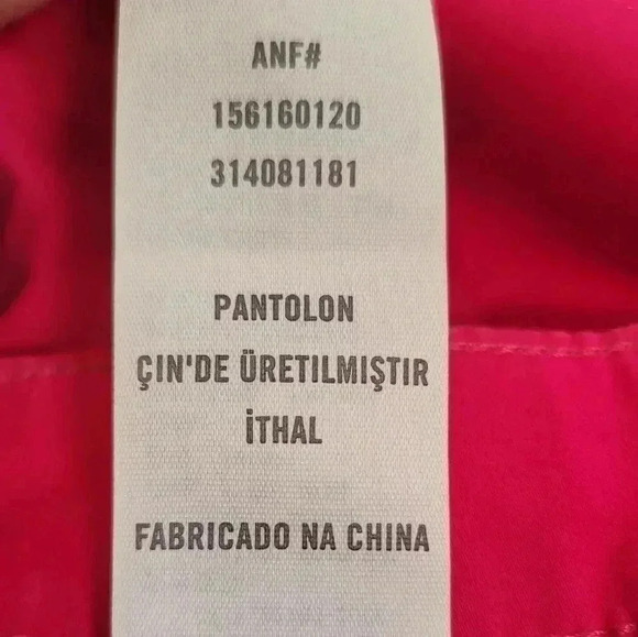 Abercrombie & Fitch Hot Pink Barbie Skinny Jeans Soft Stretchy Pants Size 4 - Picture 11 of 13